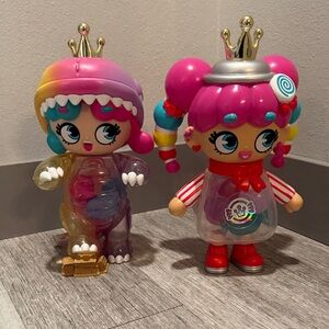 (2) XOX Kweenie Deluxe Dolls